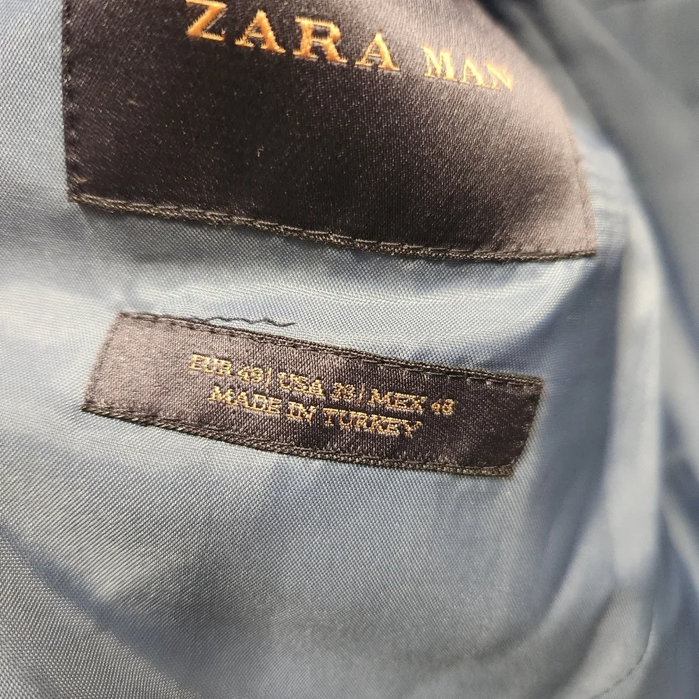 Zara blue blazer size 38